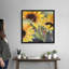 «Sunflowers In Watercolor II», art mural sur toile-74606785-74606792