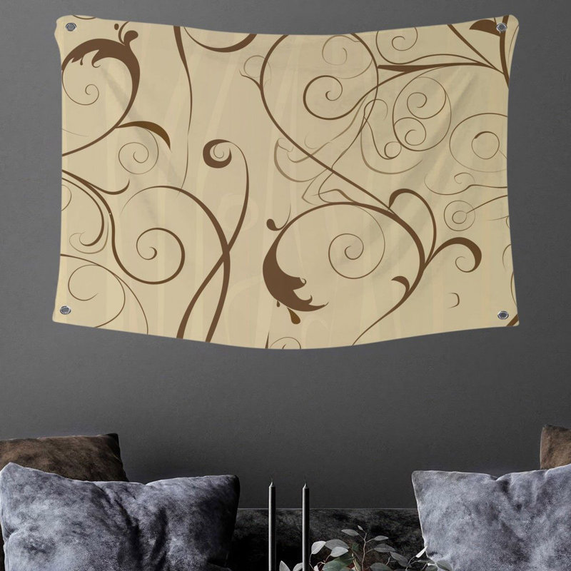 Microfiber Fabric Tapestry, 50" H x 60" W