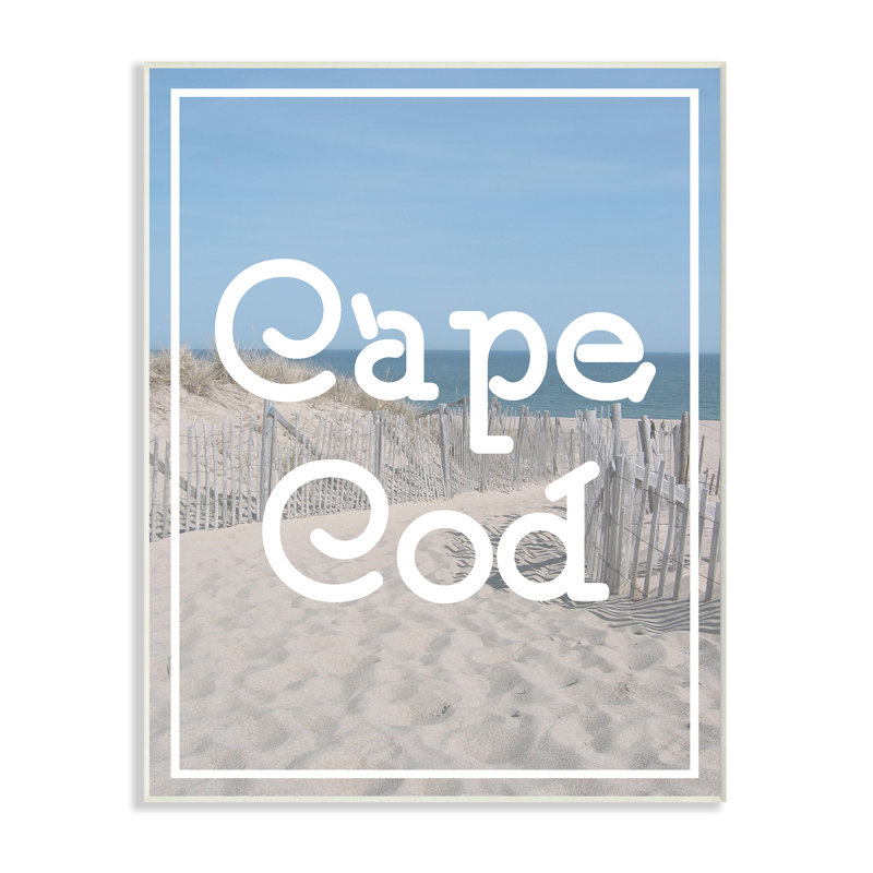 « cape cod beach », reproduction d’impression, H 19 po x l 13 po, Plaque murale