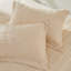 100% Cotton Puckered 3 Pc Reversible Comforter Set with Shams-95063025-95063030