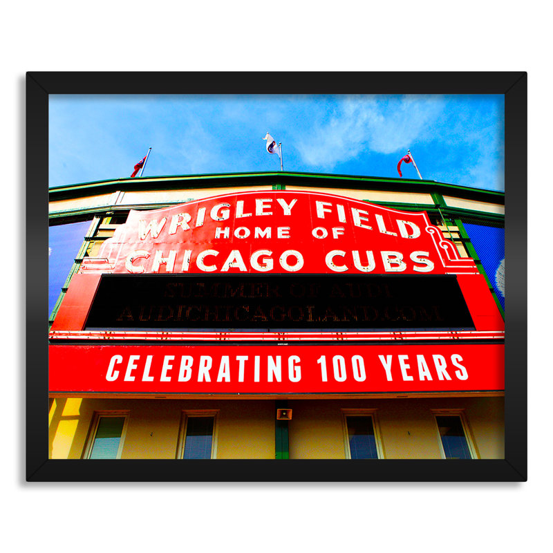 Wrigley Field, Chicago, Illinois - reproduction de photo sur toile