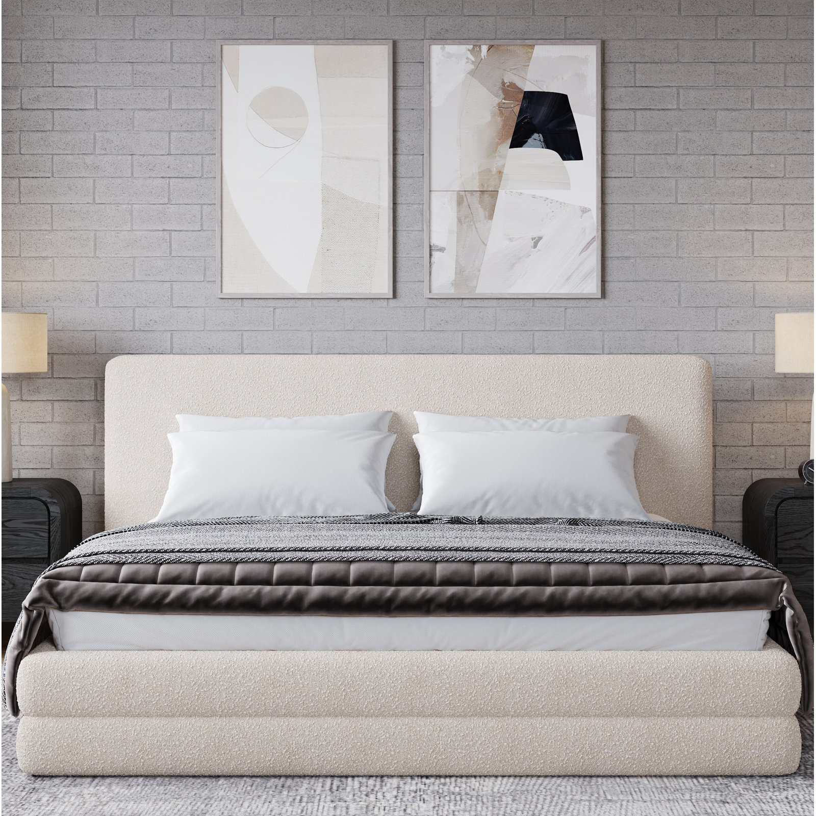 Viski Platform Bed, Queen