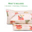 Ensemble de draps pour grand lit 4 pièces Gogreen-116827359-116827651