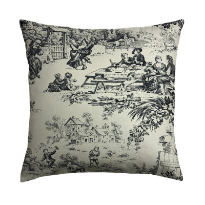 Square Cotton Pillow Cover & Insert