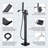 Floor Freestanding Tub Filler with Diverter