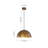 Kyrek 23.6" W 1-Light Iron Dome Pendant-2146224049-2139076442