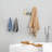 Aluminum Wall Hooks, 2-Pack - White-2099502836