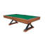 Playcraft Santa Fe 7' Slate Pool Table With Dining Top & Benches/Professional Installation Included-224231746-235532303