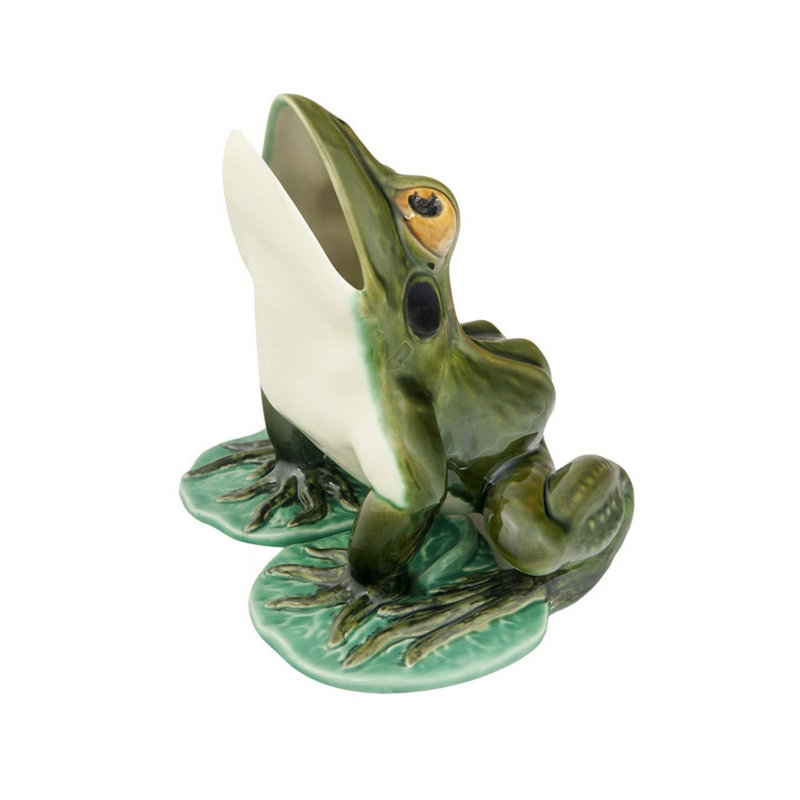 Frogs Large with Open Mouth Figurine