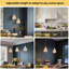 Luminaire suspendu albâtre laiton luxueux