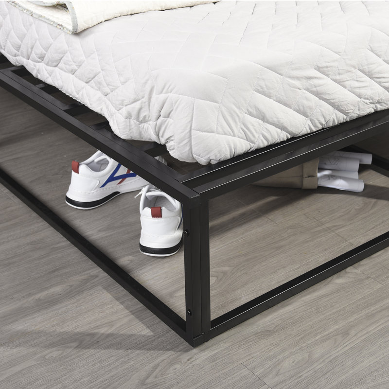 Henniker EU Kingsize - 160 X 200 Cm Metal Bed, Black