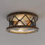 Plafonnier encastré 2 lumières
