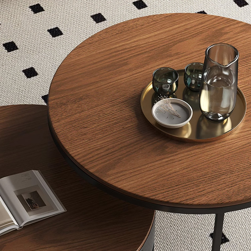 Tables basses rondes de style italien