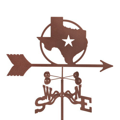 Girouette Texas Star, Montage pour toit