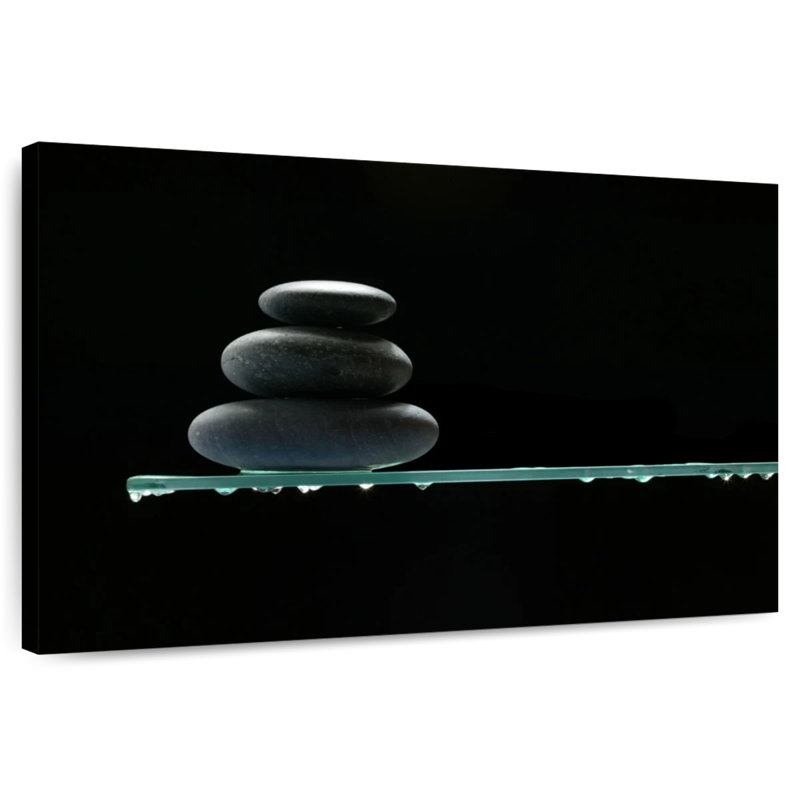 Kerrick Stacked Zen Pebbles, 30" H x 45" W