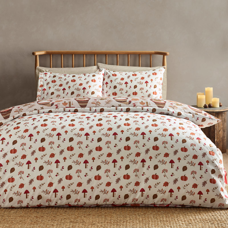 Woodland Gonks So Soft Reversible Duvet Cover Set, Single Duvet Cover Set + 1 Standard Pillowcase