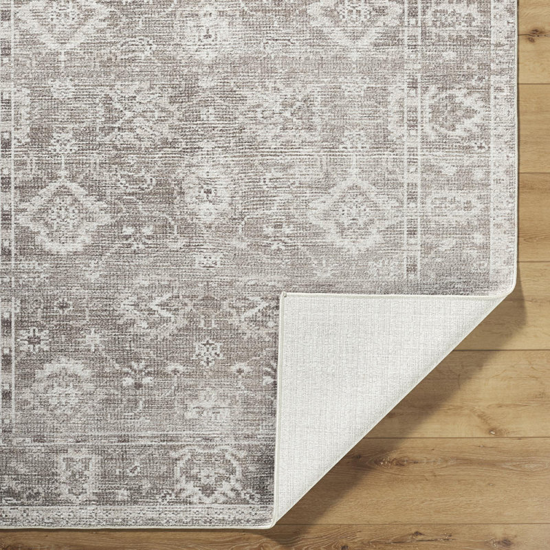 Galey Alix x Livabliss Collins Avenue II Indoor Machine Woven Area Rug, Rectangle 2'1" x 3'9", Brown