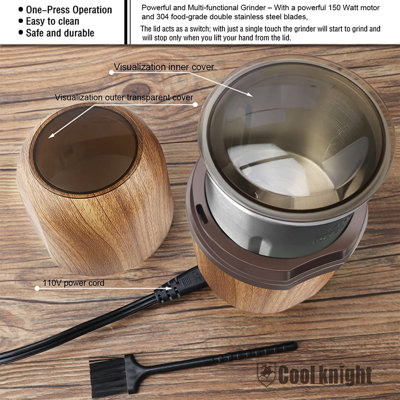 Stainless Steel Spice Grinder