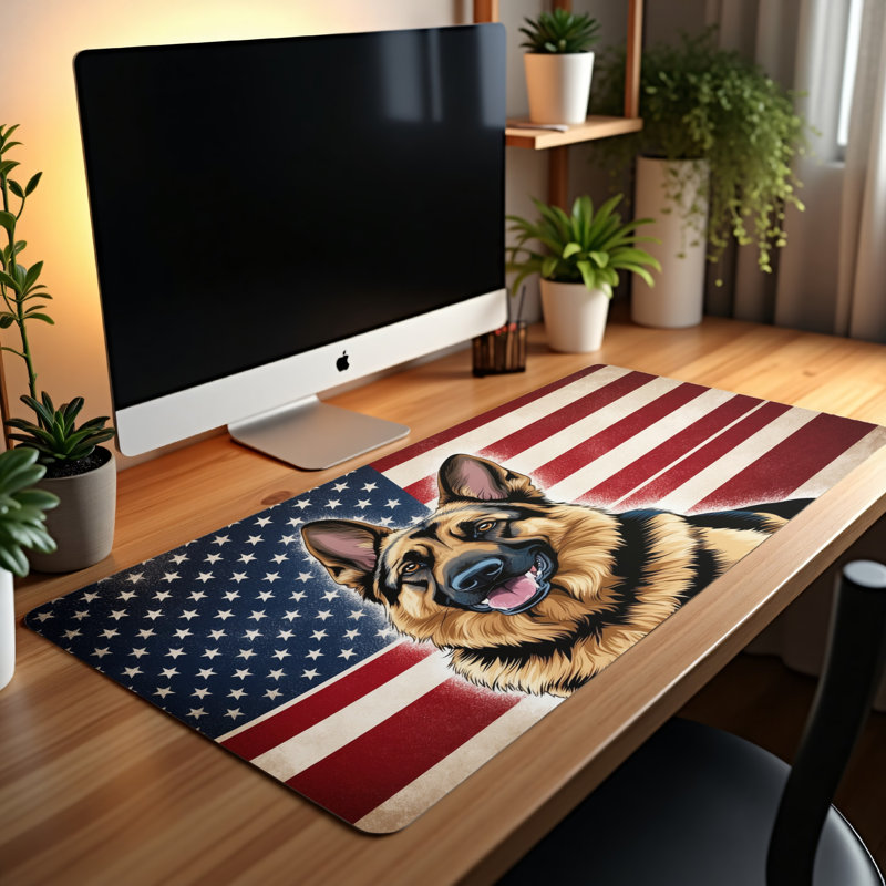 Polyester Desk Pad, 23.6x13.8
