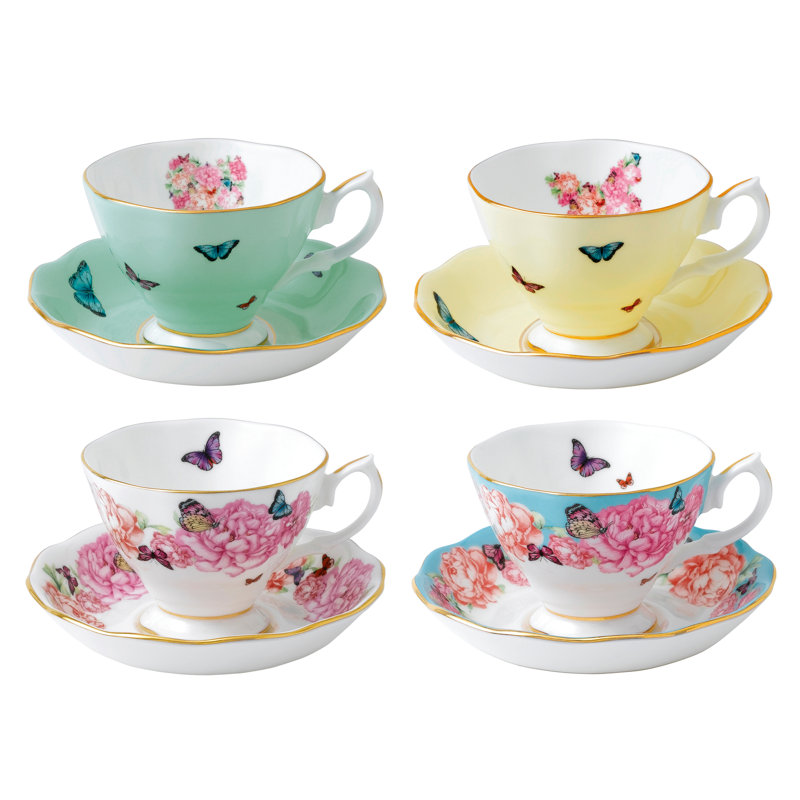 Royal Albert, Miranda Kerr Friendship - Fine Bone China Teacup & Saucer, Gratitude
