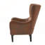Studded Arm Chair Set, Elegant Wingback Design for Living Room, Study, and Bedroom Comfort