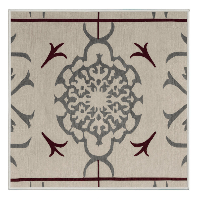 Tapis Modern Axis, Carré 3 pi
