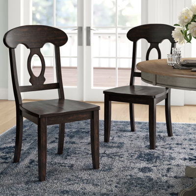 Stockton 17.13'' H Solid Wood Side Chair