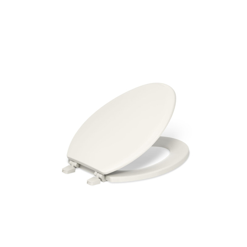 Ridgewood Toilet Seat, Biscuit, Allongé