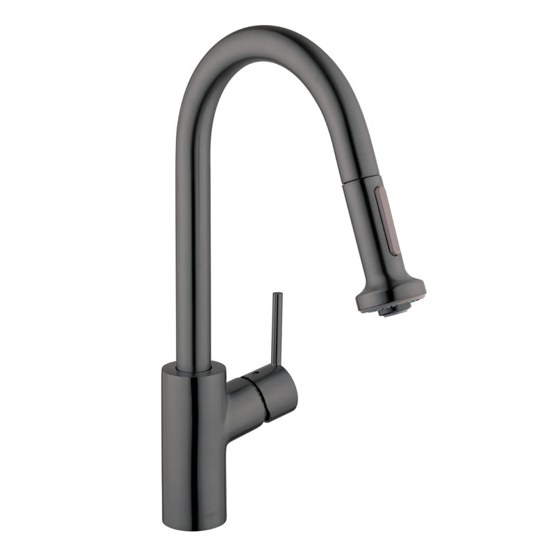 Robinet de cuisine à poignée simple Talis S² avec poignée et conduites d'alimentation, 1,5 gallons par minute