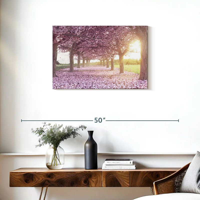 Harnek Cherry Blossom Morning, H 20 po x l 30 po