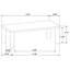 Ensemble de tables basses 3 pièces Castlewood-122511494-122511495
