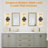 Dela Solid Brass Armed Sconce-1221956912