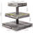 3-Tier Torched Wood Dessert/Appetizer Stand