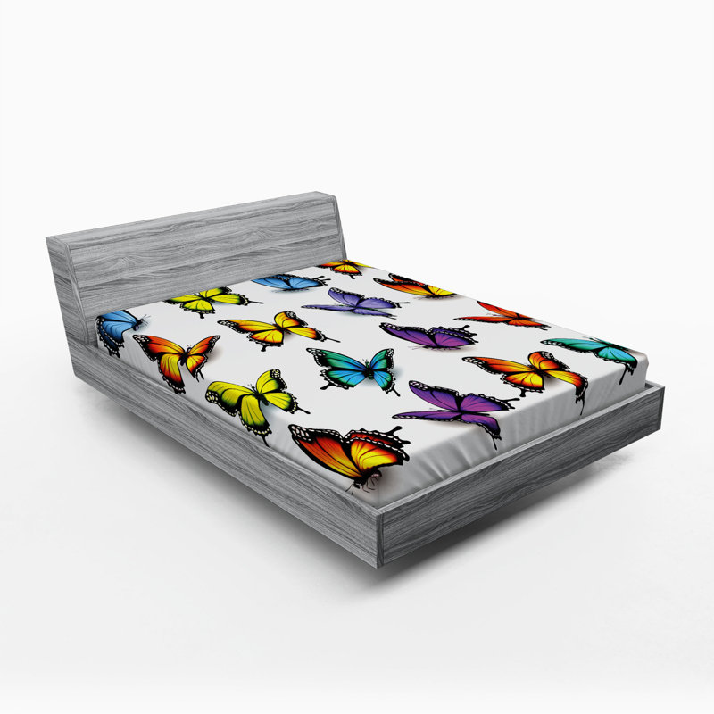 Drap-housse papillon, Drap-housse de taille double