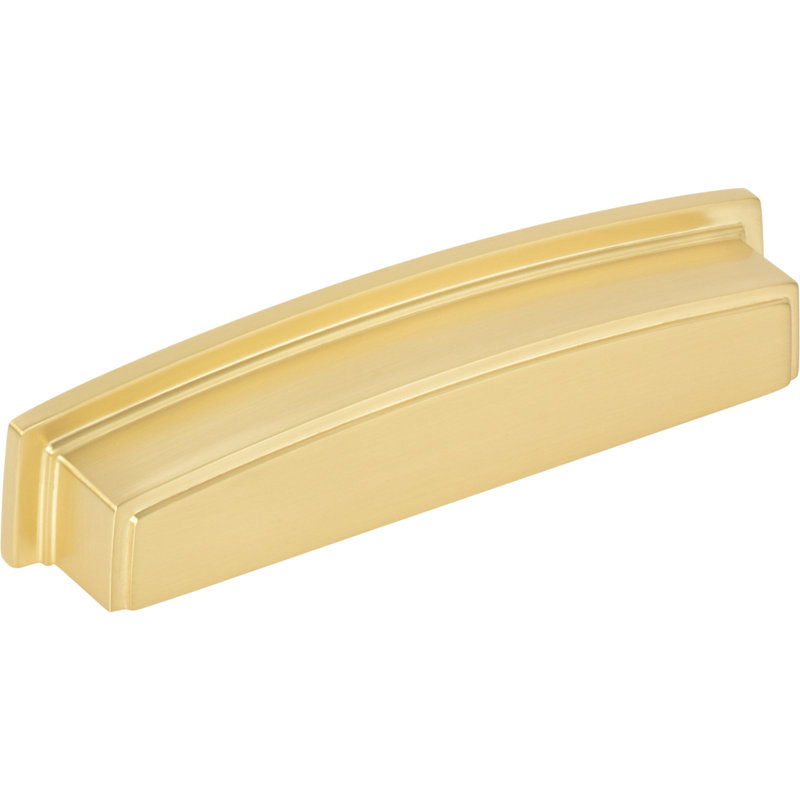 Cup / Bin Pull, Brushed Gold