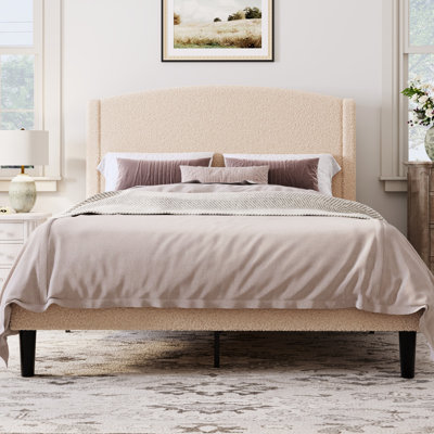 Lit plateforme tapissier Chic Teddy