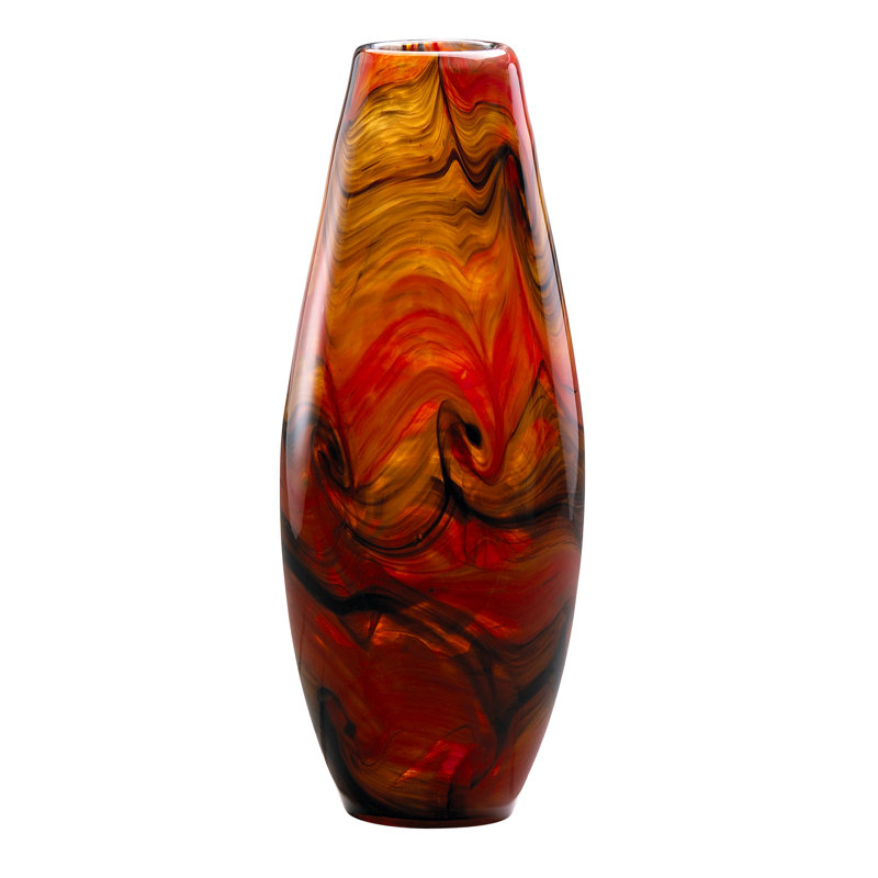 Vase de table Italian, H 13 po x l 5,5 po x P 5,5 po