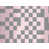 Gris / damier rose