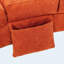 Canapé inclinable de luxe en tissu-129598779