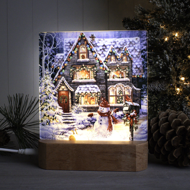 Veilleuse Christmas House