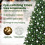 vidaXL Artificial Christmas Tree with 300 LEDs with Stand Green-635620353