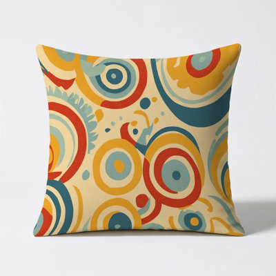Funky Line Indoor And Outdoor Pillow