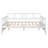 Full Size Daybed With Support Legs, White, Firm And , For Bedroom & Living Room, Extra Storage Option White Stable Construction, Ideal For Included