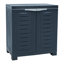 Armoire de rangement de garage autoportante réglable à 1 tablette en plastique de 25,5 po