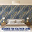 Panneaux muraux brillants en or bleu 4 pi x 9 pi en or bleu Falkirk Irvine III (paquet de 3)-128543149