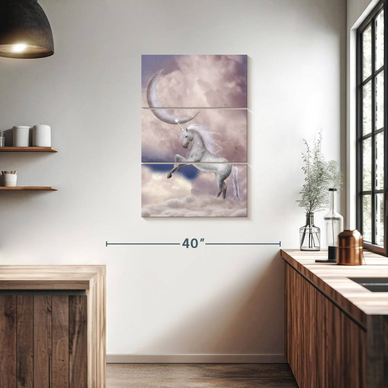 Kelan Unicorn Fantasy, 38" H x 24" W