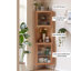 Armoire de coin en bois massif Burlywood