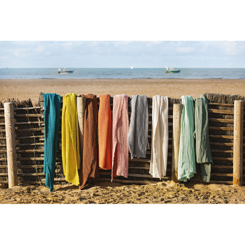 Winsor Throw Blanket, Pebble