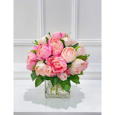 Hydrangea Arrangement in Vase