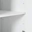 Buffet Creative à 4 portes sans poignées pour une salle à manger, salon, chambre à coucher, couloir (blanc)-1228441692